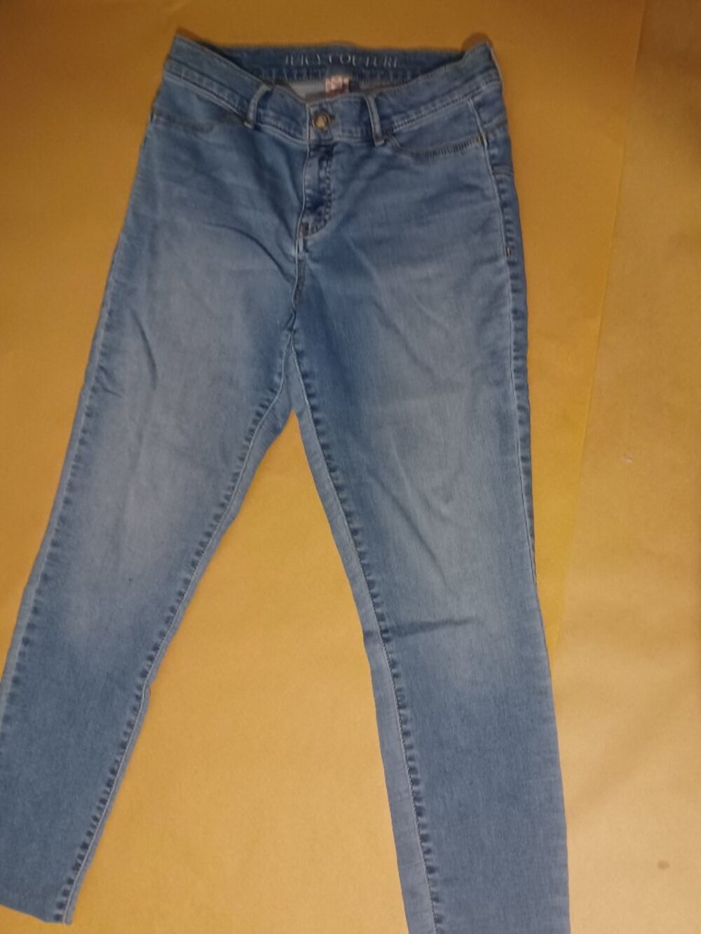 Vintage Y2k Juicy Couture Straight Leg Jeans Size 10